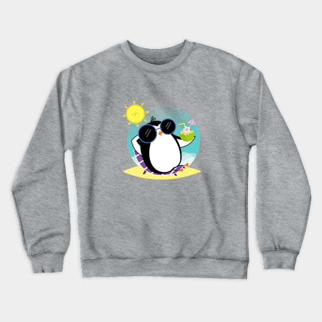 Relaxing Crewneck Sweatshirt by Pemoji